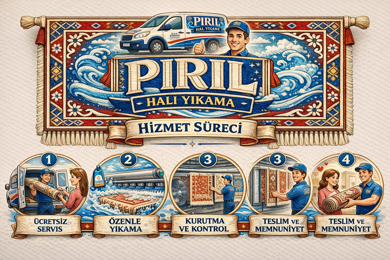 Pırıl Halı Yıkama galeri ana görsel