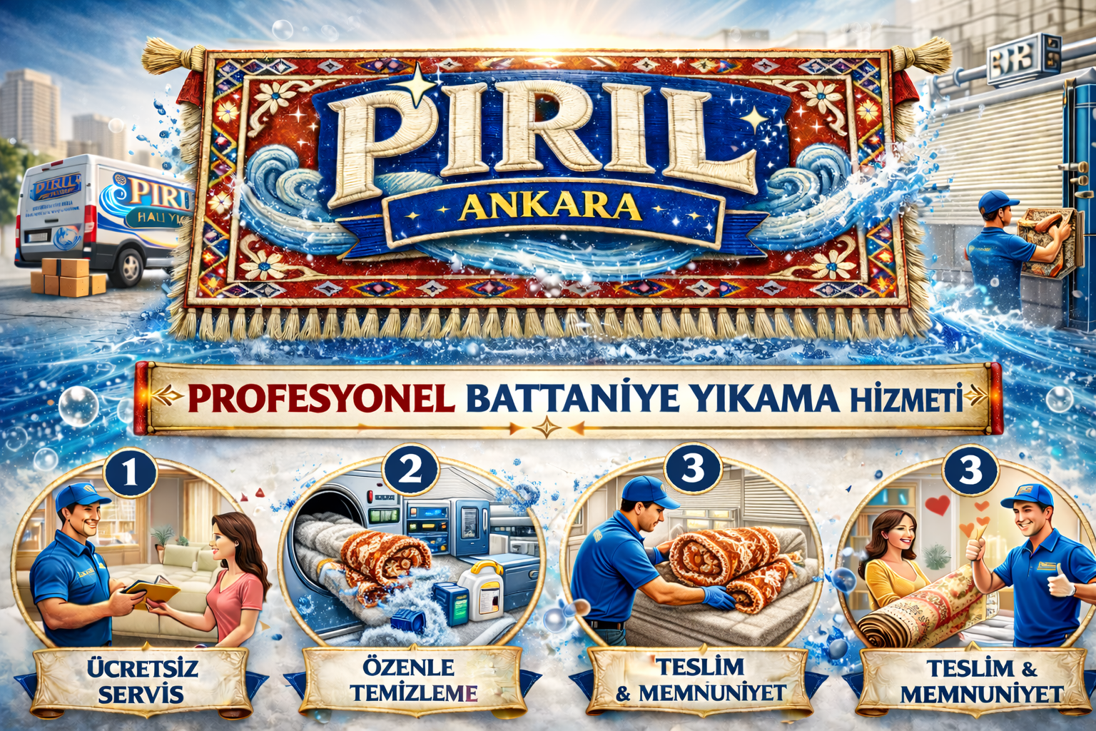 Ankara battaniye yıkama hizmet görseli