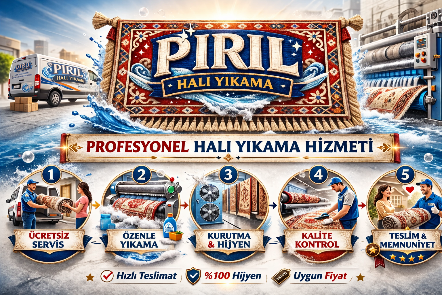 Pırıl Halı Yıkama halı yıkama hizmet görseli