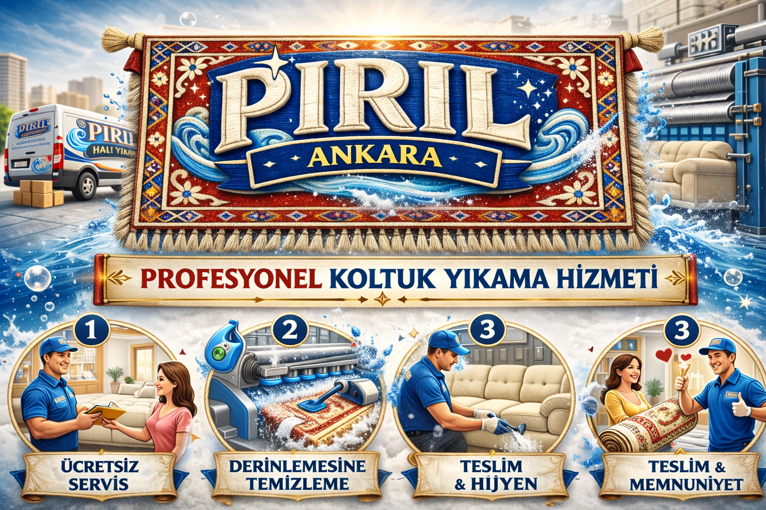 Ankara koltuk yıkama hizmet görseli